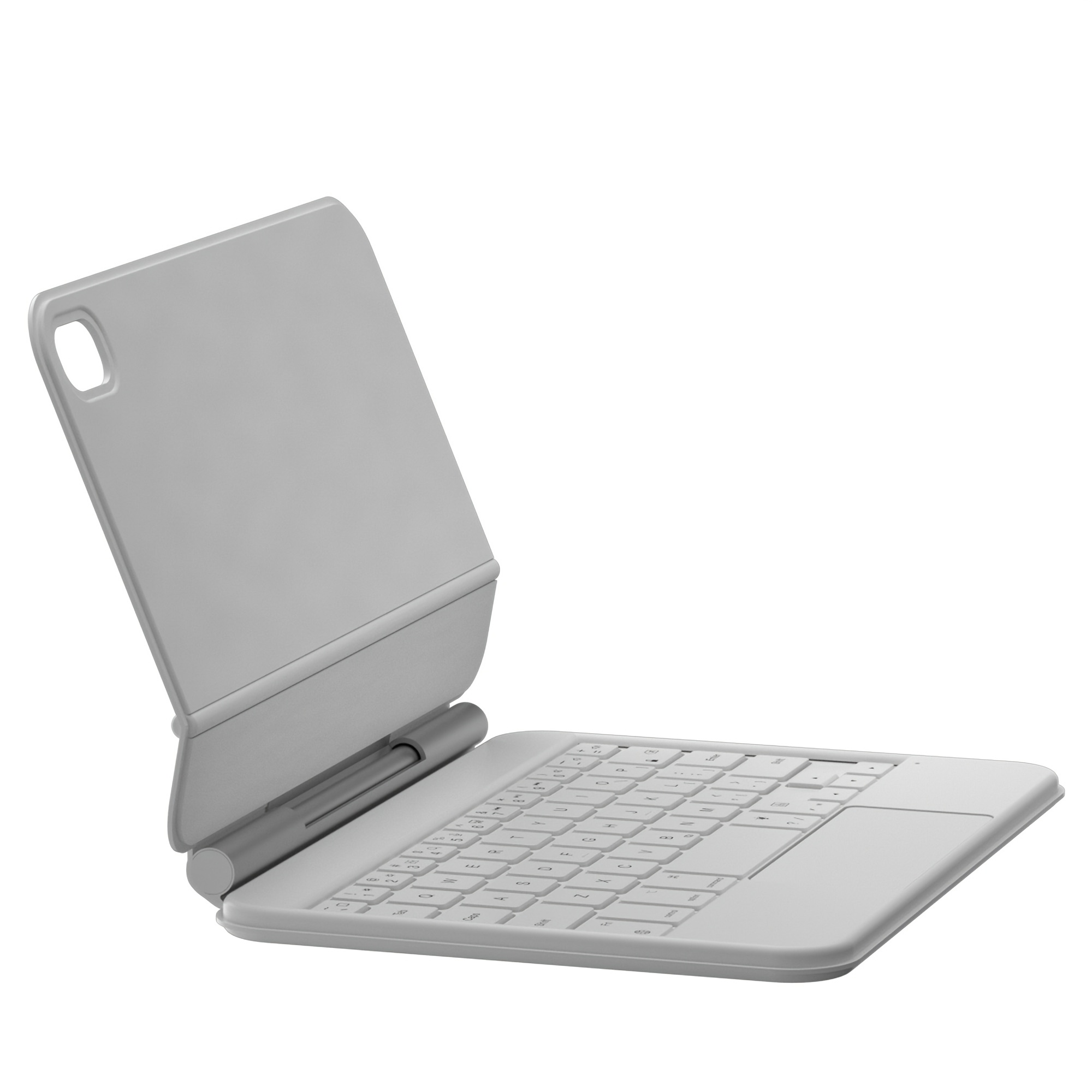 [  con teclado, tablet no incluido]   estilo   con teclado para ipad mini 7 (a17 pro, 2024) y mini 6 (2021) de 8.3 pulgadas, con retroiluminación de 11 colores y smart trackpad -  
