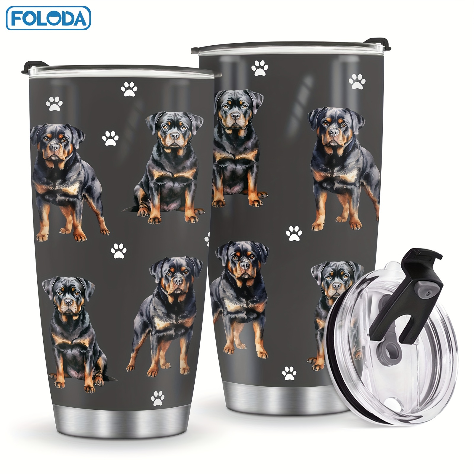 

Foloda 20oz Insulated Steel Lid - , - Mug For Dog , For Birthdays &