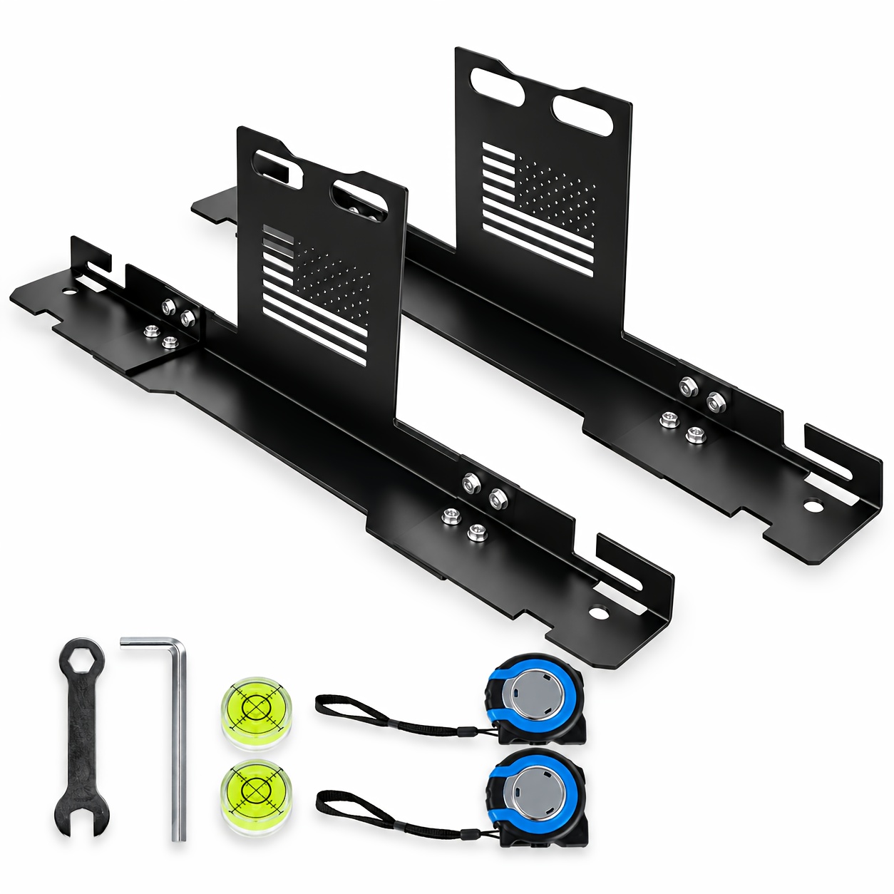 TEMU Kit d'outils de mesure de remplacement de roue amélioré robuste - Convient aux réparations domestiques, camions/berlines, kit d'outils pour les