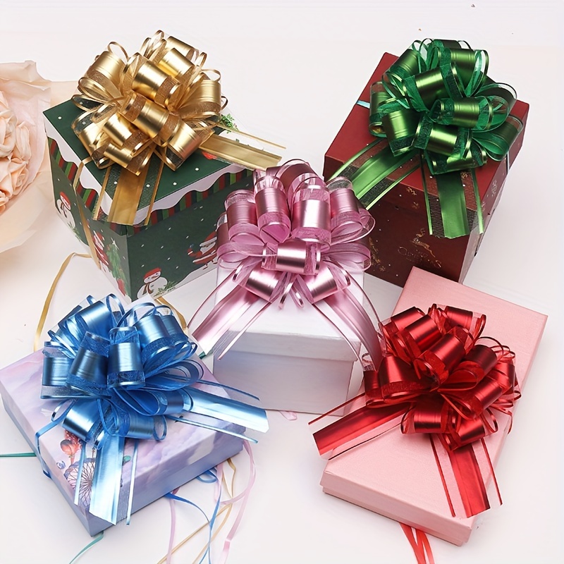 

24 Pcs Packaging Bows For Decoration, Metal 3d 4.7- String Bow For Christmas, 's Day, Day, Wedding Decoration, Decoration, Packaging -jewelry Making Display & Packaging