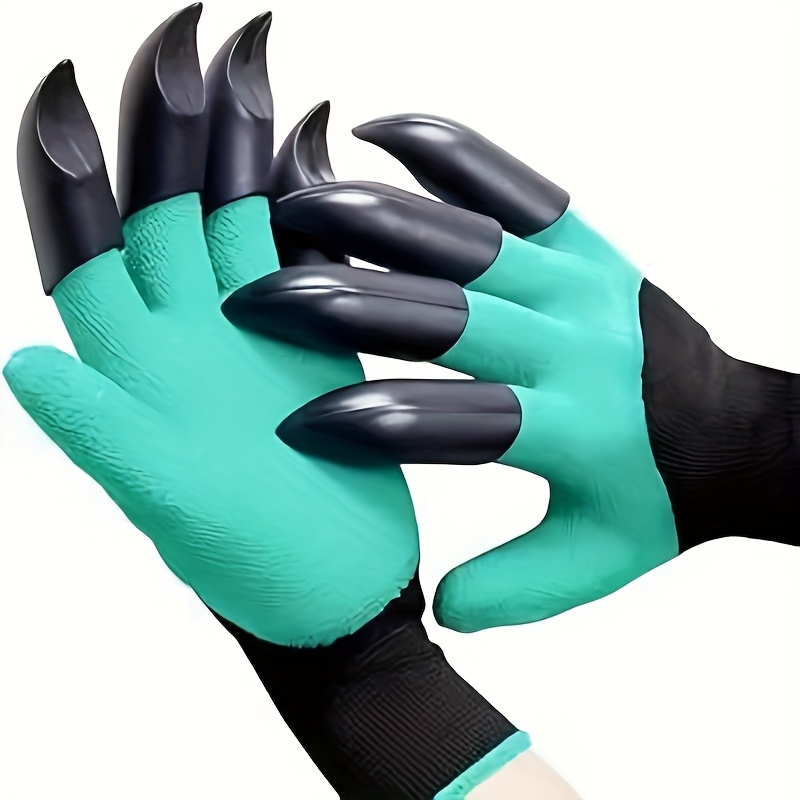 2pcs/ one pair - Garden Gloves with Claws, Claw Gardening Gloves for Digging, Planting, Weeding, Seeding-High Quality for Men and Women