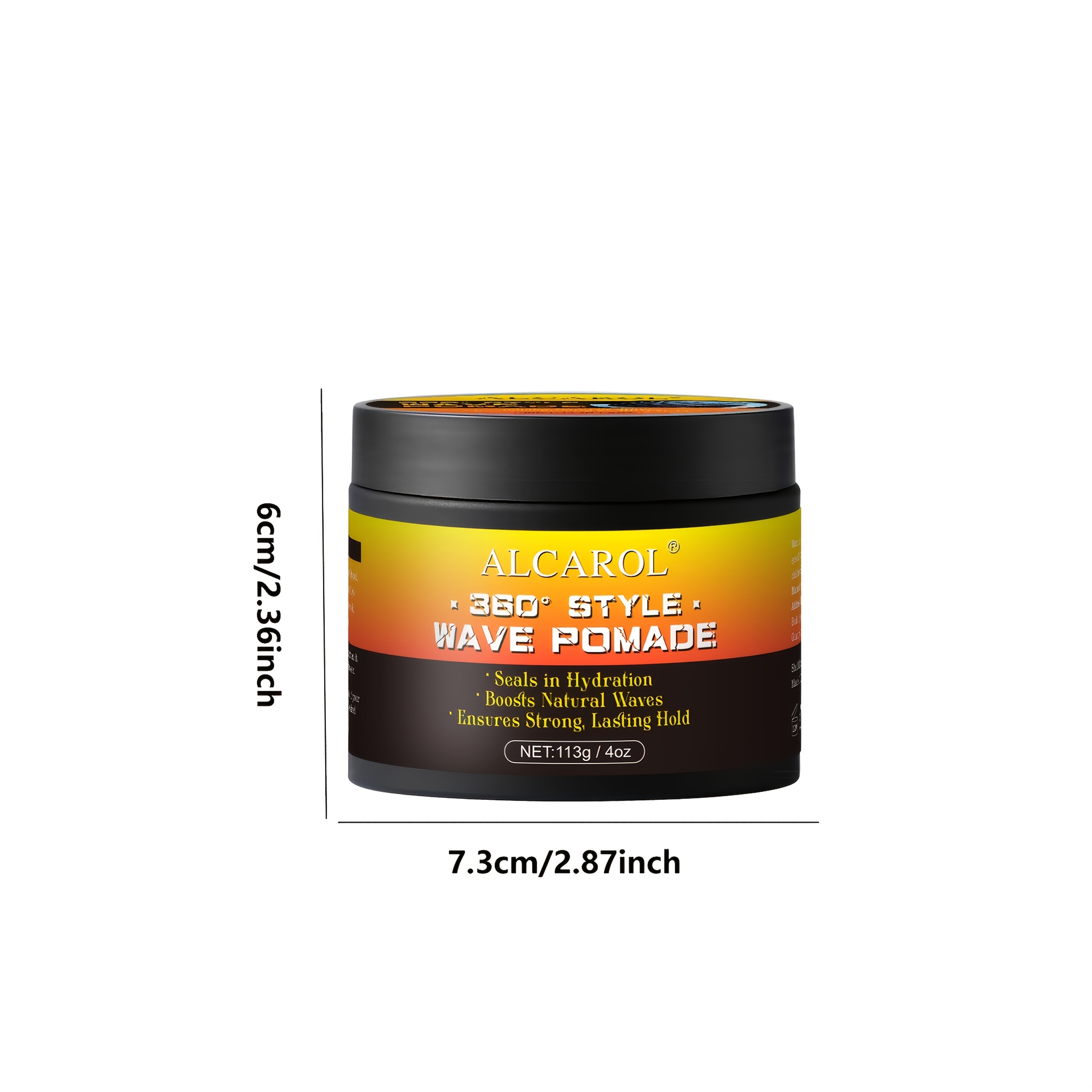 Men'S Wave Pomade 360 Wave Hair Instant Styling
