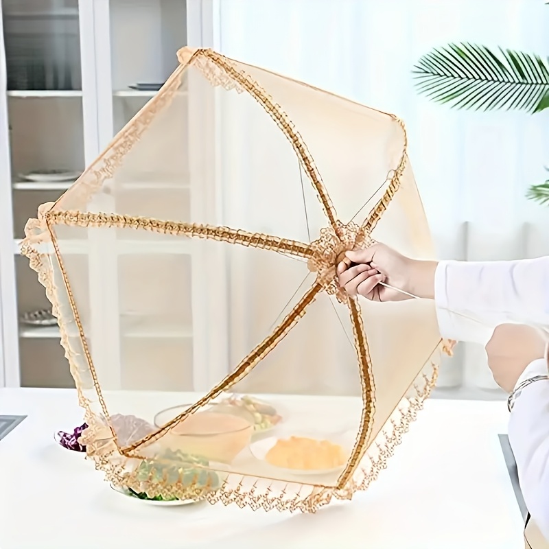 Foldable Kitchen Food Cover, Dustproof and Flyproof