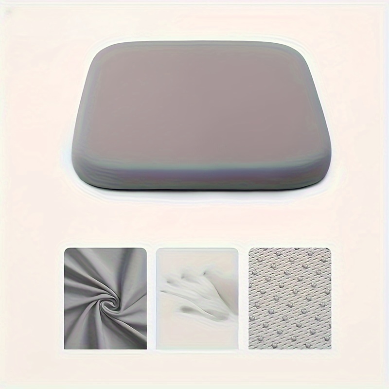 TEMU Ergonomic Memory Foam Seat Cushion For Car And Office - Fit, Support, Hand Washable, Polyester