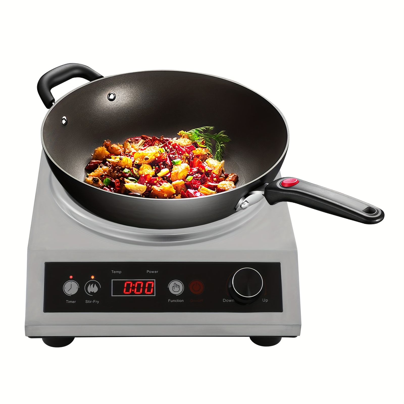 Prestige PIC V3 2000-Watt Double Induction Cooktop, Portable