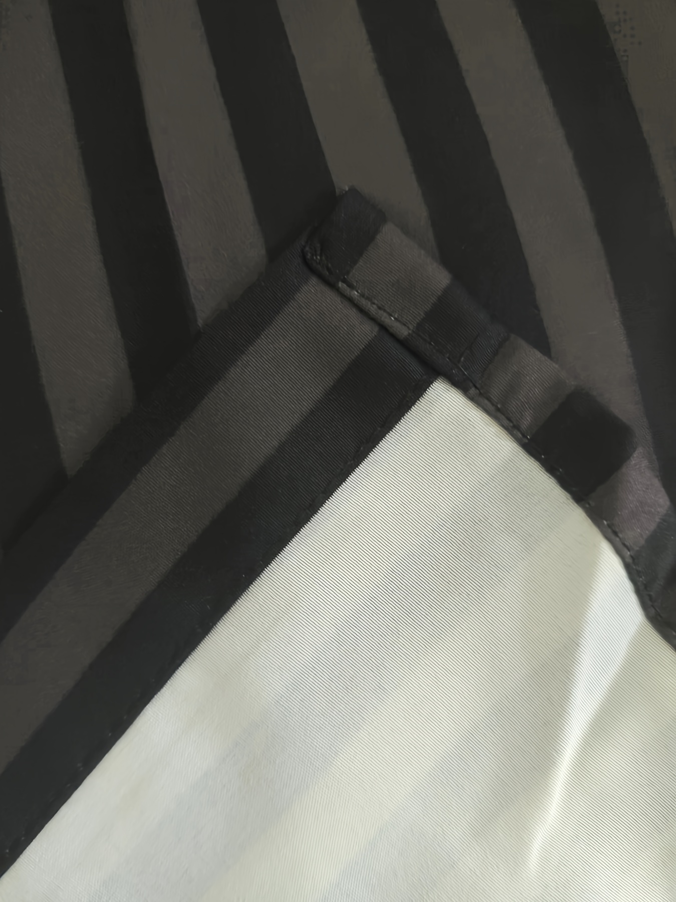 Men'S Summer Striped Business Shirt, Short Sleeve Button, Regular Fit, 95% Polyester 5% Elastane, Woven Fabric, Slight Stretch, Work Style, Lapel Collar, 119gsm - Casual Workwear