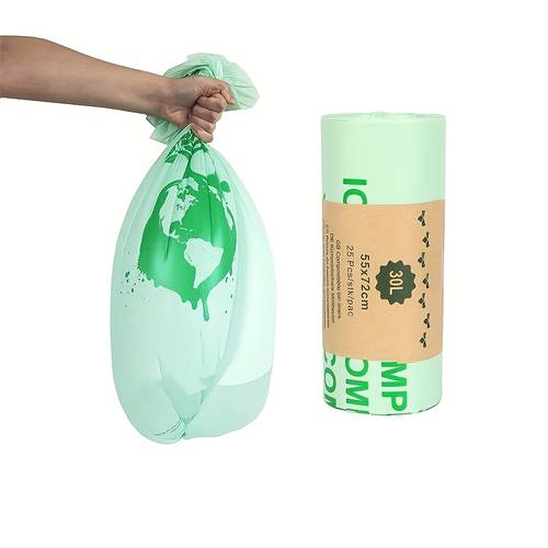 6l 8l 10l 30 waste bags 3 gallon 50 25count per roll extra thick compost bags for countertop bin small compost bag food waste bags