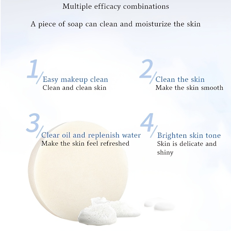 Goat Milk Facial Cleansing Soap, 5 Bars