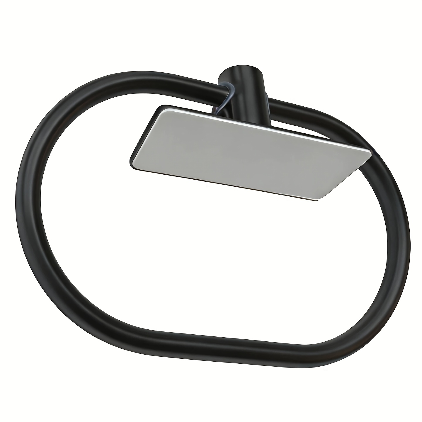 TEMU A Towel Ring Holder, Suitable For Bathrooms, Kitchens, Apartments, And Rental Spaces. Features Strong Self-adhesive, No-drill Wall-mounted