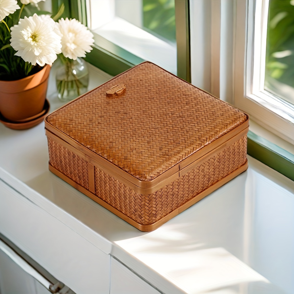 本棚 引き出し付き オーガナイザー 竹材卓上本棚 (Small) 【公式通販】