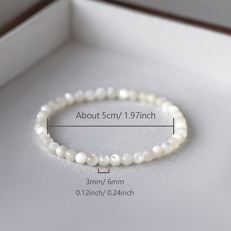 Shell Bead Bracelet for Women Girl Gift