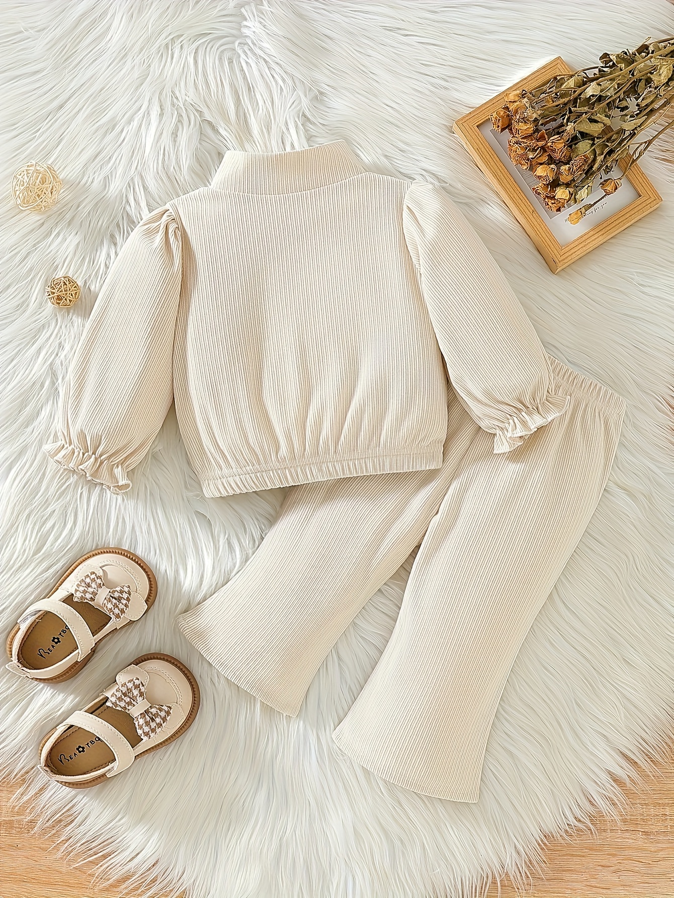 korean style 2025 spring/fall girls' long sleeve sweater Temu