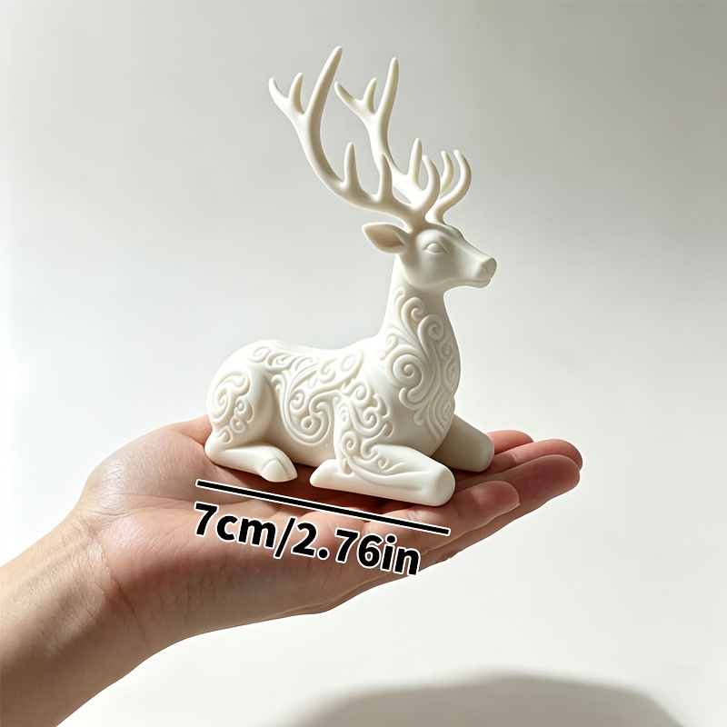TEMU Ornement Sculpture de Sculpté Style Nordique Européen - Plastique / Convient pour la Décoration de Noël, de la Saint-Valentin, de Thanksgiving -