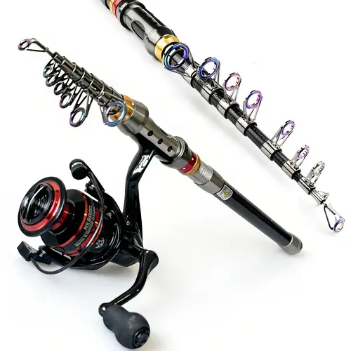 Temu Fish Rods telescopic fishing rods sold on Temu Canada