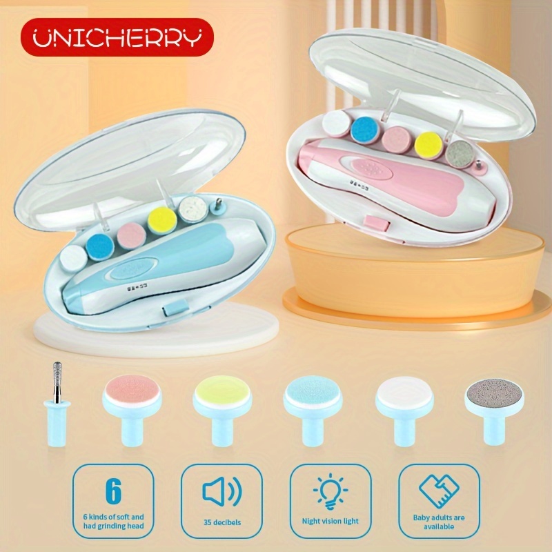 El nuevo bebé Niños de Corta Uñas eléctrico Pulidor de uñas Tool Kit de  cuidado del