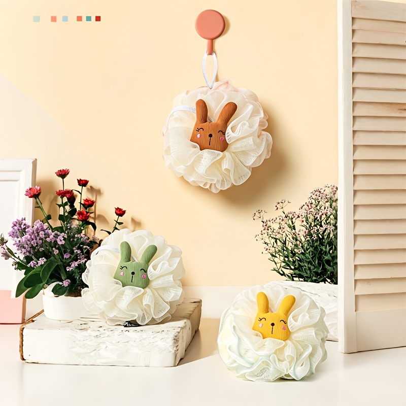 Cute Cartoon Bath Ball, Soft Foaming Bath Essential