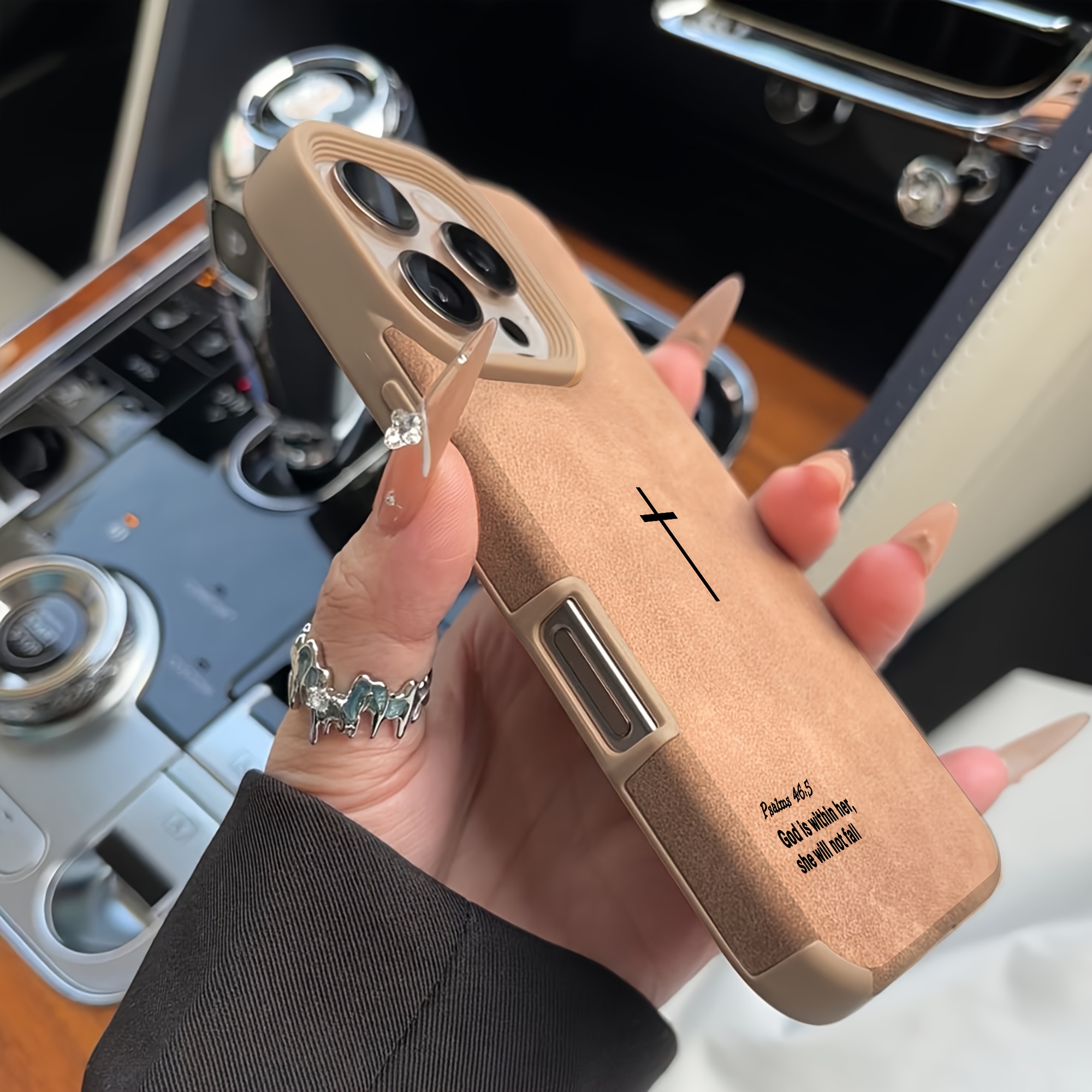 Simple Elements Are Suitable for Iphone 16 Pro Max, 16, 15 Pro, 14 Plus, 13, 12 Pro, 11 Pro Max, X, And XS Max Phone Cases. They Feature a Synthetic Leather Texture, Shock-Absorbing, Scratch-Resistant, Creative, Stylish, Lightweight, High-Quality, Anti-Slip, And Fingerprint-Resistant Soft