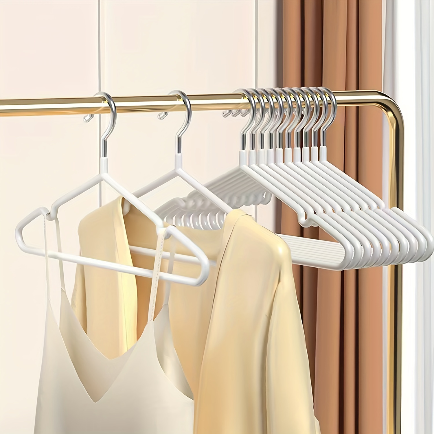 

30/10pcs, , , For Drying, Storing And Organizing Clothes In Bedroom, Closet And