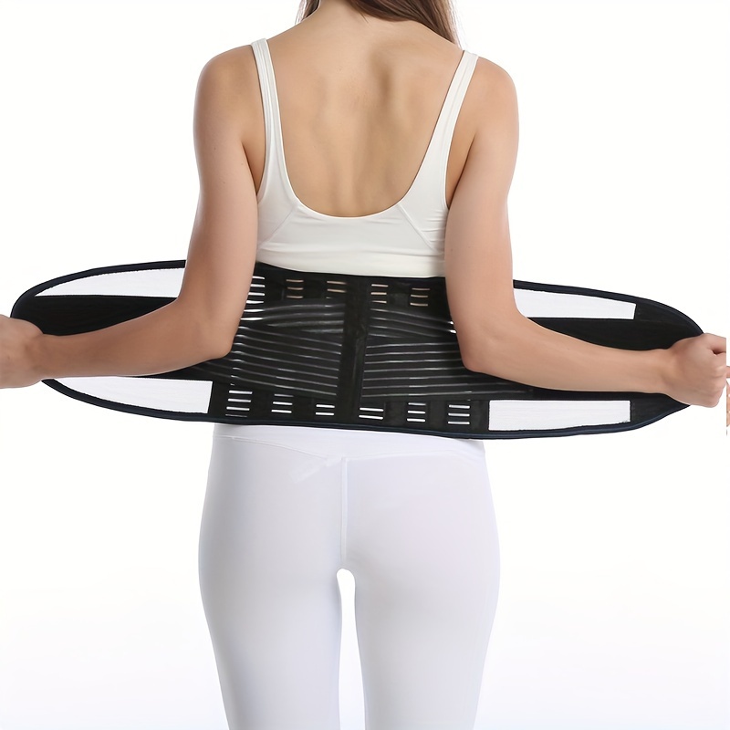 Medical Breathable Back Braces Lower Back 4 Stays Adjustable - Temu