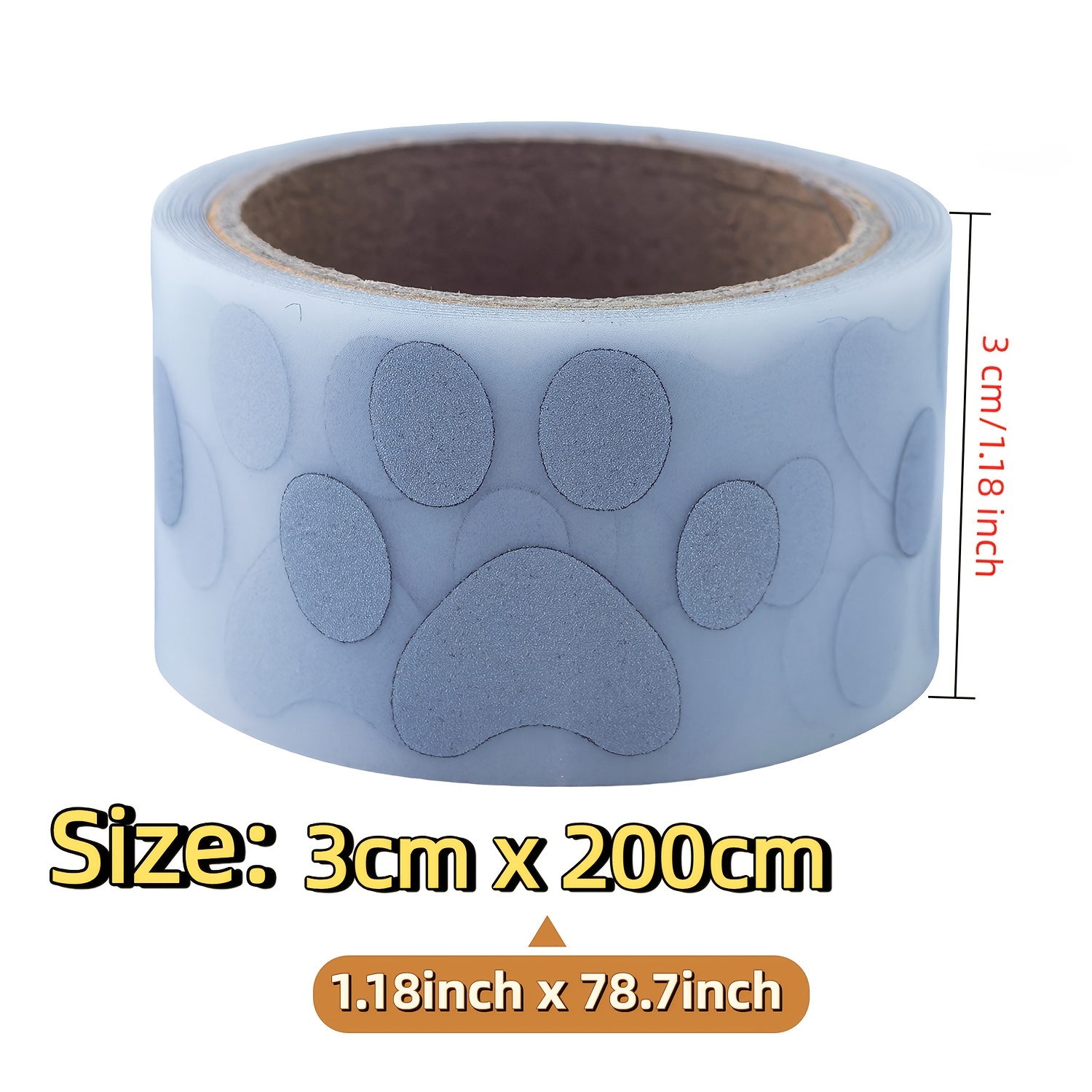 TEMU ฟิล์มสะท้à¸à¸™à¹�สงสำหรับรีดติดผ้า ขนาด 3 ซม. x 200 ซม. วัสดุไà¸