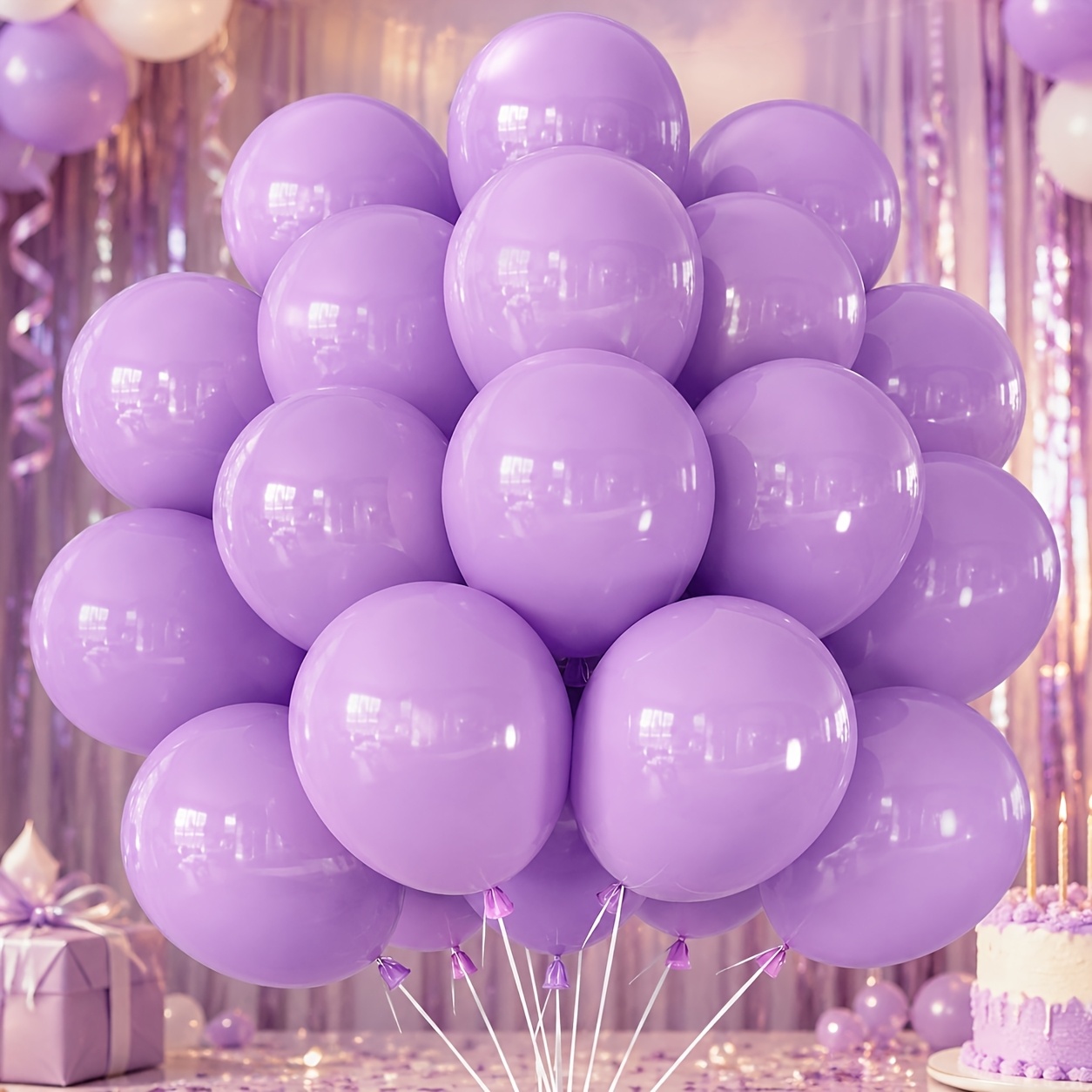 TEMU Temporada de 77 globos de látex de 5 pulgadas, ideales para baby shower, boda, San Valentín, Día de la , aniversario de boda, de , , festivo,