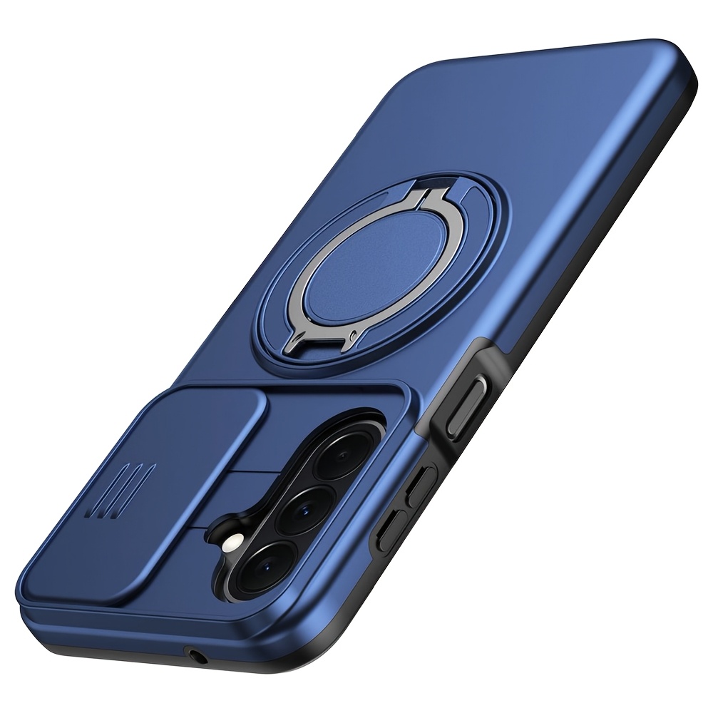 TEMU Phone Case: Heavy Antifall Hard Case With Stand For Galaxy A17 A27 A37 A57 A16 A26 A36 A56 A35 A55