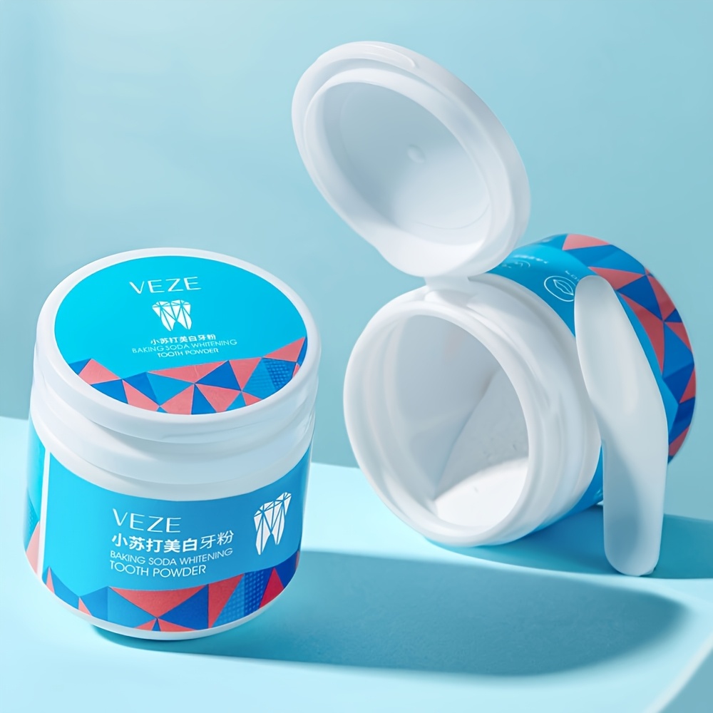 1pc 50g Baking Soda Teeth Powder, Tooth Deep Cleaning Powder, Breath Freshener, Tooth Cleaning Powder For Daily Life