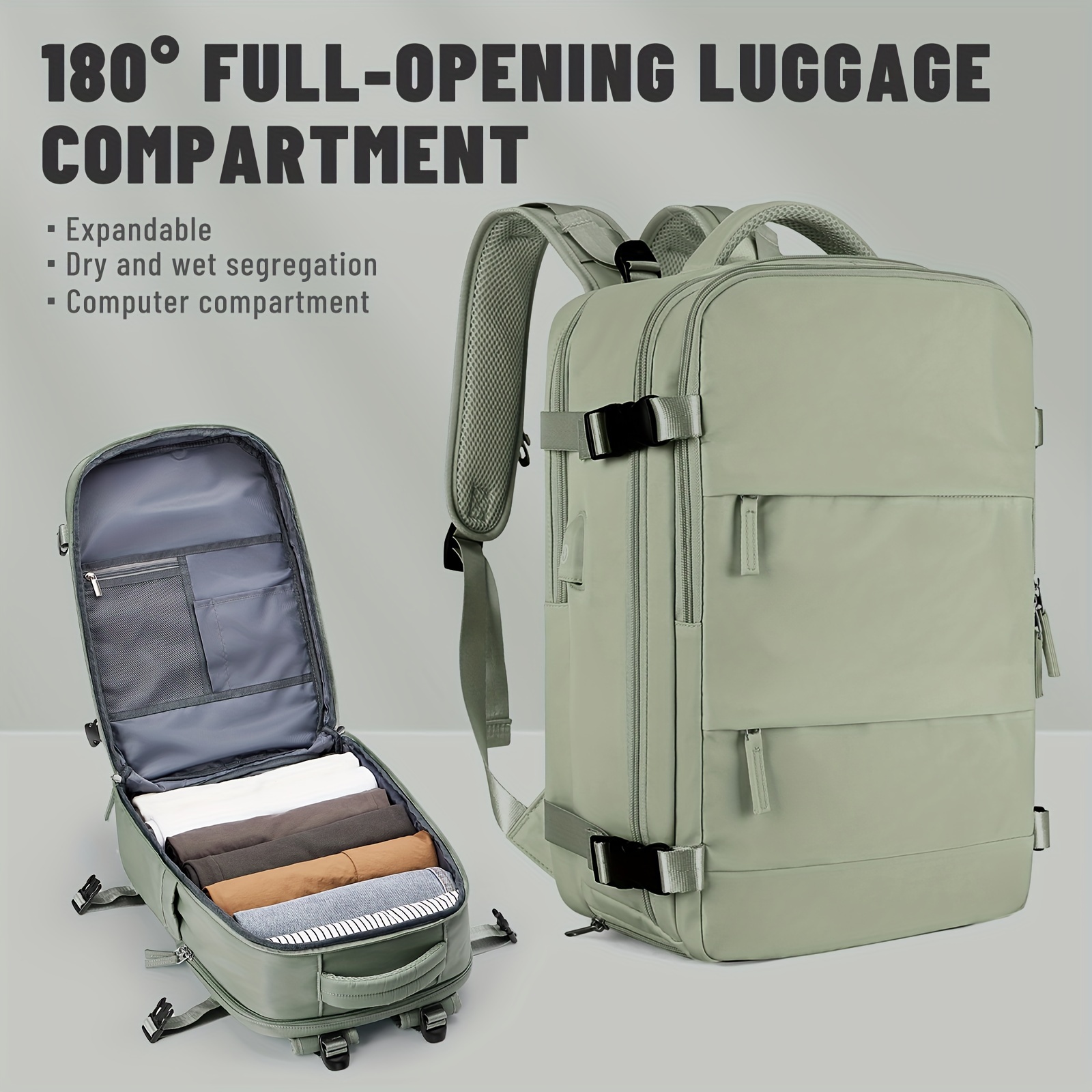 

Travel Backpack, Men's Shoulder Bag, Short Distance Travel Bag, Business Travel Luggage Bag, Lightweight Large Capacity Computer Bag