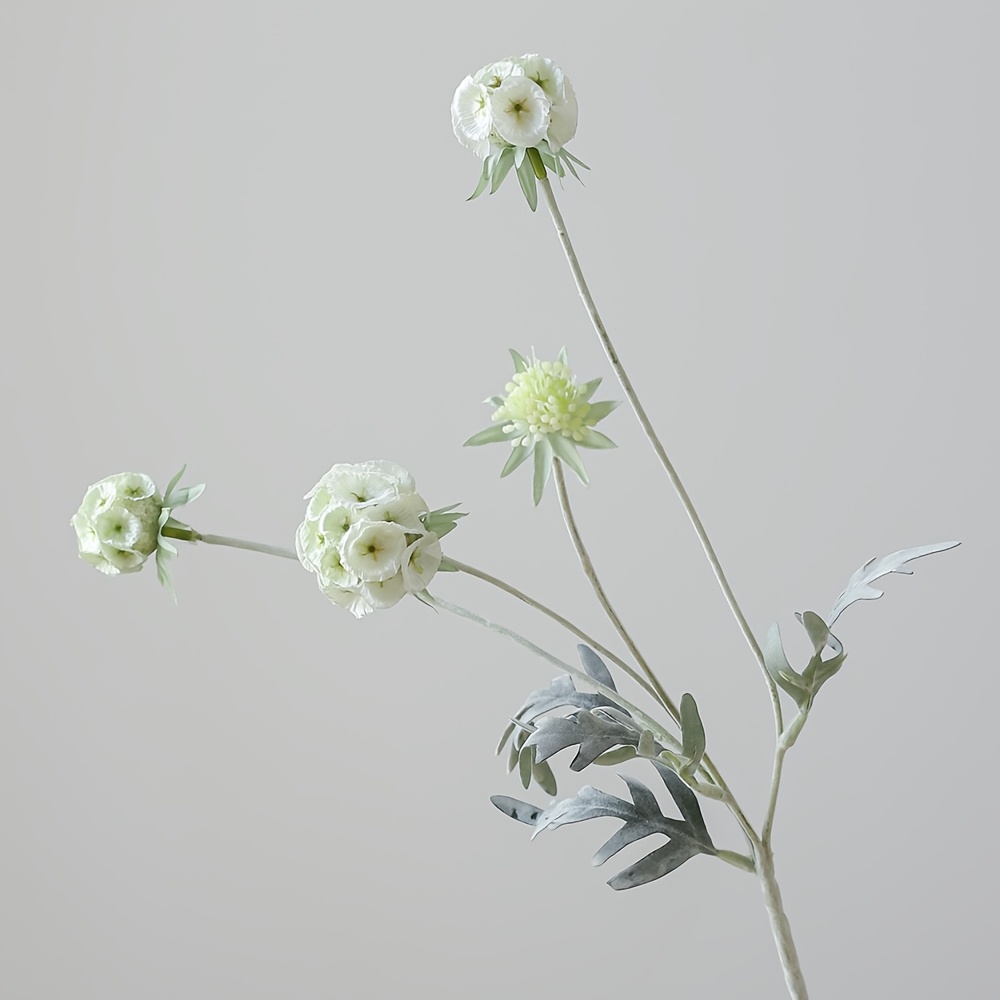 1pc Flocked Windmill Honeysuckle Artificial Flower, Pine Insect Fruit Fake Flower, Very High-end And Beautiful, Suitable For Living Room, Dining Table, And Home Decoration