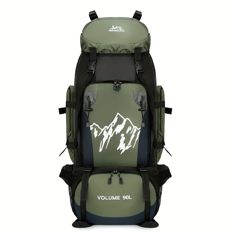 

90l Large Capacity Backpack, Unisex Outdoor Camping Bag