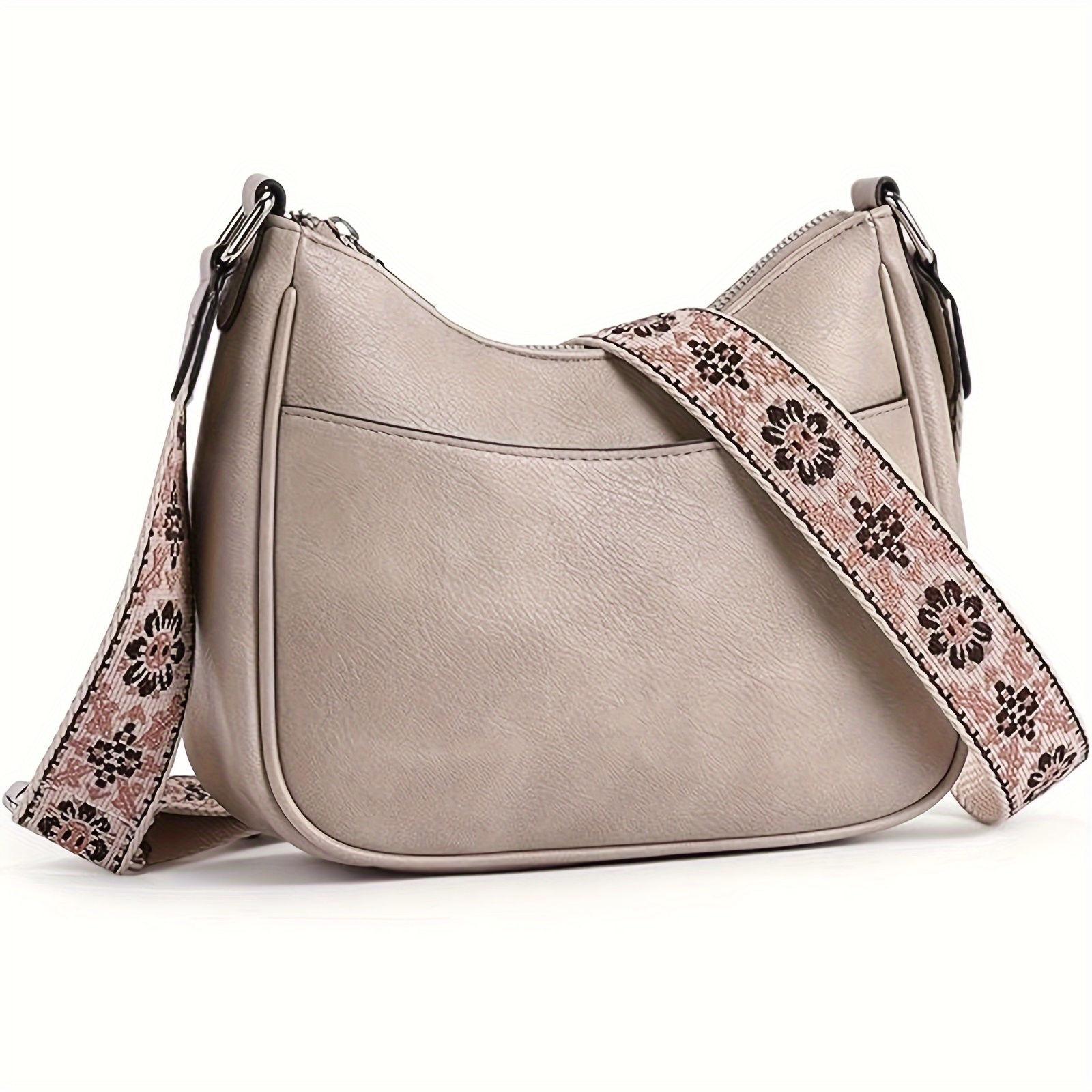 Image of Crossbody Purses For Women, Crescent Bags Crossbody With Adjustable Strap, Women's Shoulder
