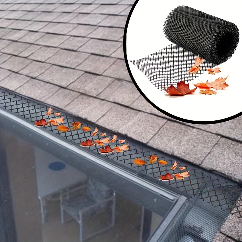 

high-quality" 1pc Durable Plastic Mesh Set For Sink, Filter & Eaves Protection - Essential Garden Accessories