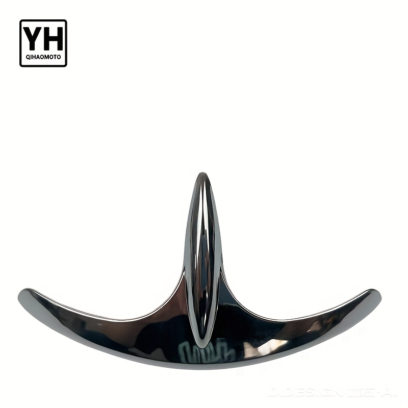 TEMU Motorcycle Modified Chrome Front Fender Decorative Part
