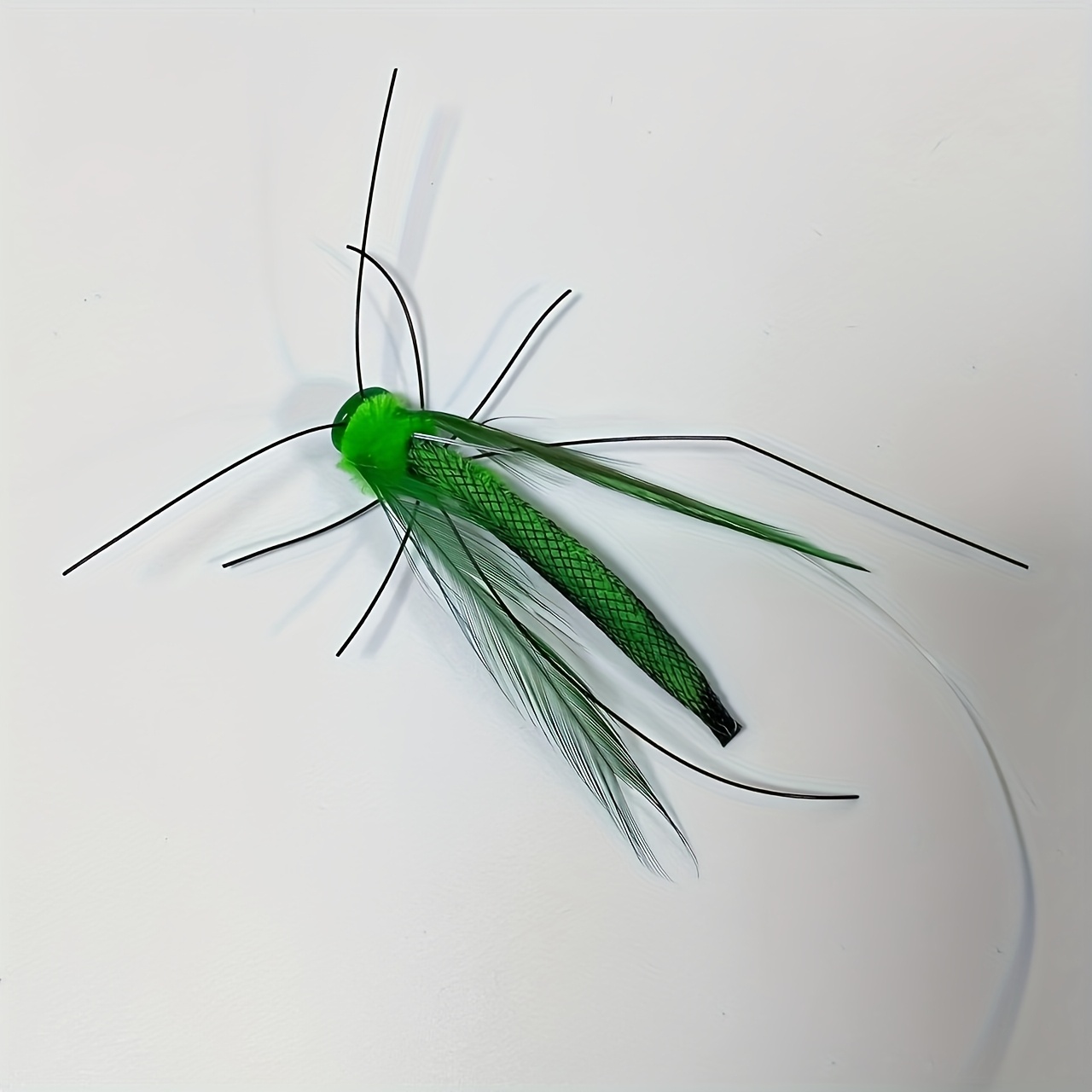   feline   featuring a lifelike insect design complete with a lengthy and synthetic feathers made from durable plastic   battery       and exercise for indoor kittens Product details 2
