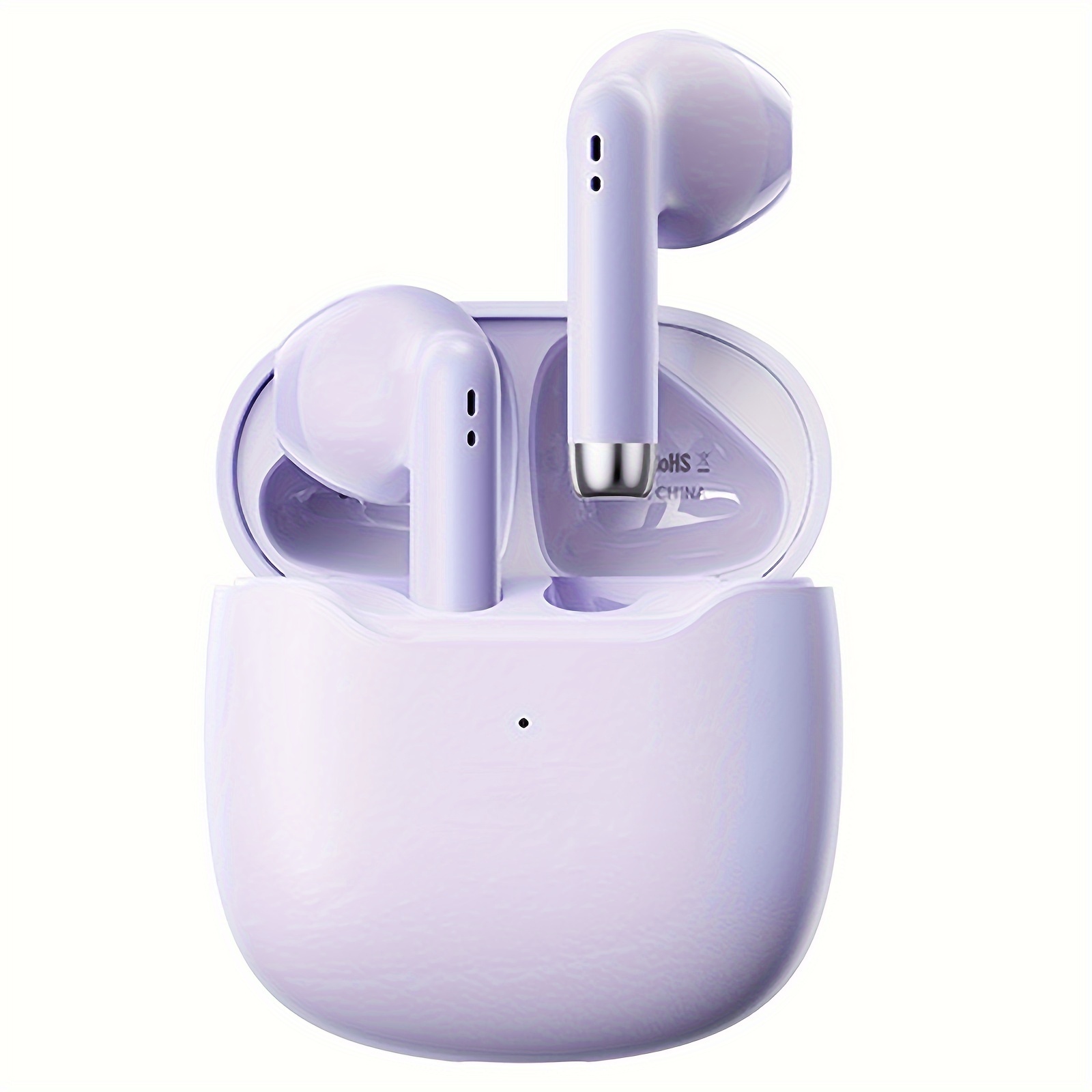 

Purple Wireless Earbuds In Ear Headphone With Charging Case Wireless Earbud Earbuds With Microphone For Work