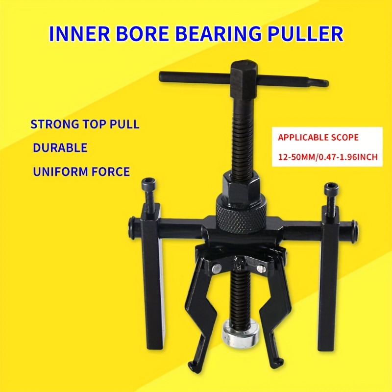 

Inner Hole Bearing Puller, Inner Circle Inner Tooth Puller, 3 Claw Puller, Code Extractor, Disassembler, Bearing Puller Tool