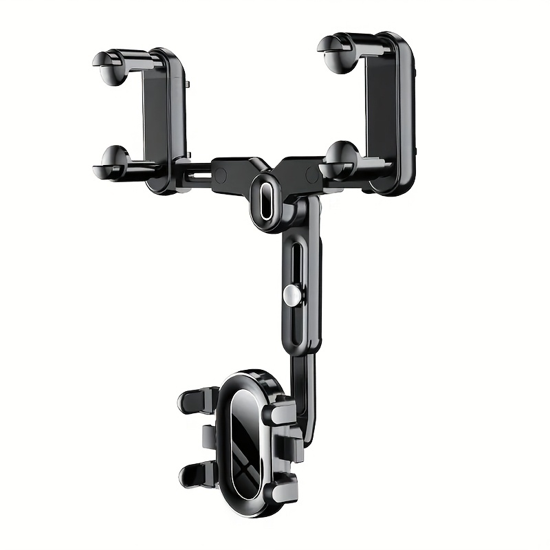E-shop 360 Grad Drehbarer Teleskop Auto Handyhalter für Alle Handys, Bequeme Navigation