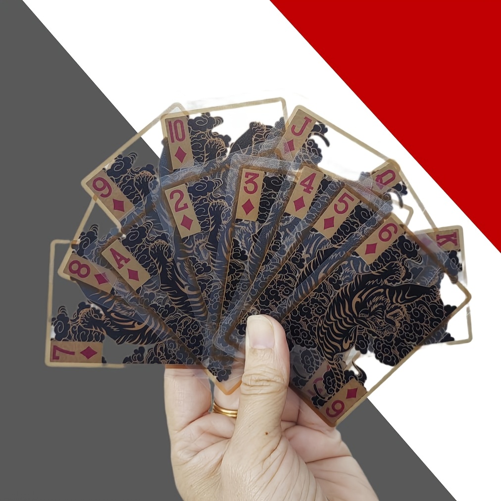 plastic playing cards sold on Temu Australia