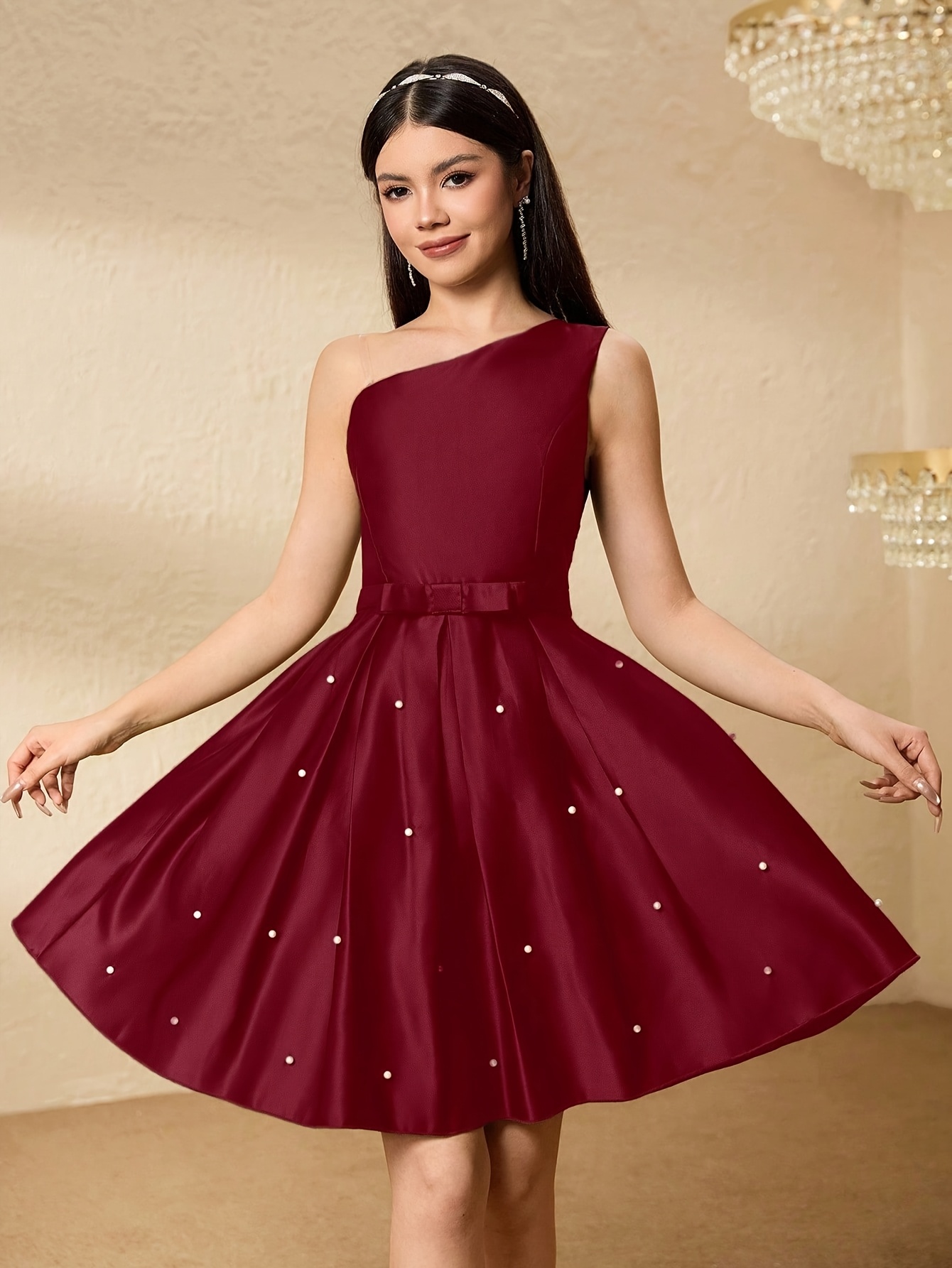 teenage christmas dresses party teens sold on Temu United States Vegan Blue Cheese Dressing neckline:Crew Neck Girl tumble dry low. Size:29L