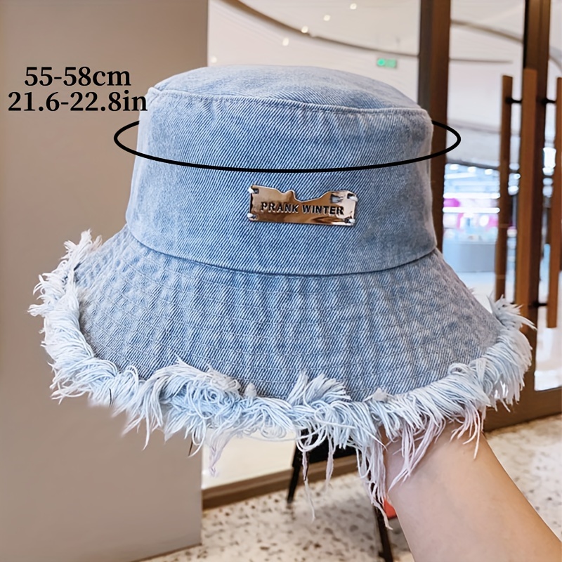 ハット ZIMMERMANN DENIM BUCKET HAT Zimmermann Denim bucket hat - Hats - Free Shipping - BeyondStyle