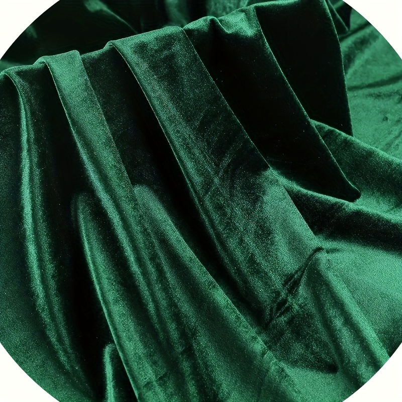 TEMU 1pc Of Solid-color, Soft, And Smooth Fabric, Suitable For Autumn And Winter Clothing Production, Tablecloth Decoration, Throw Pillow Making, And