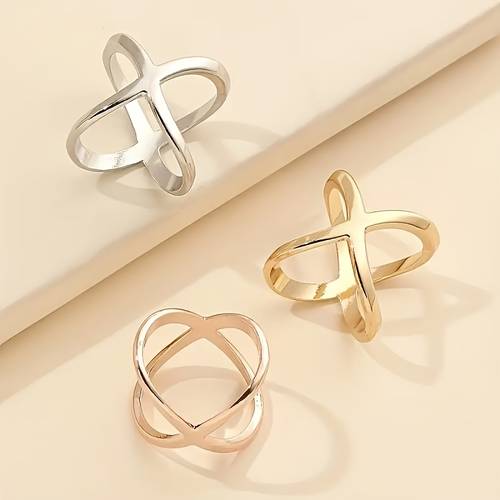 3 5 15pcs fashion new scarf clips simple womens glossy x shaped dual use scarf clips scarf holder rings