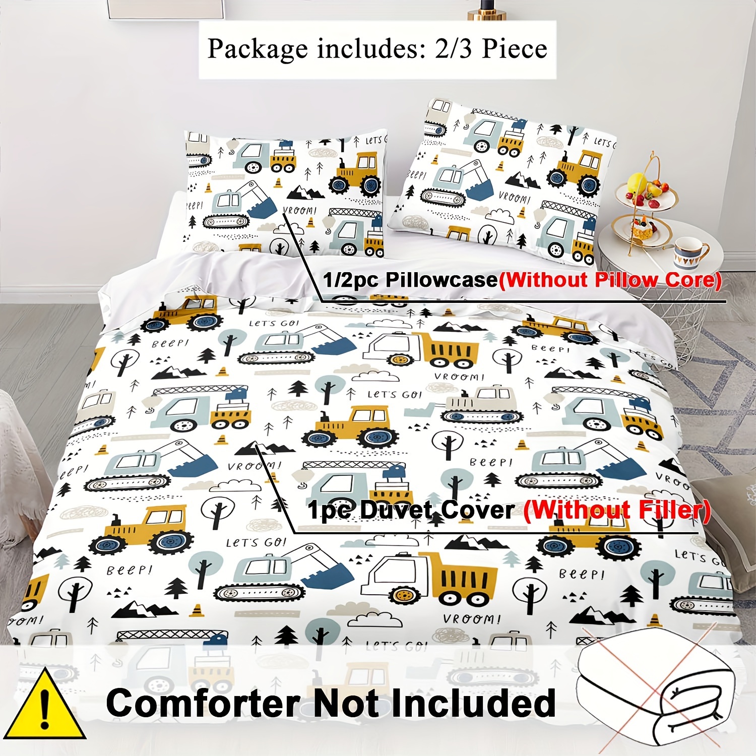Down quilt cover set image 7