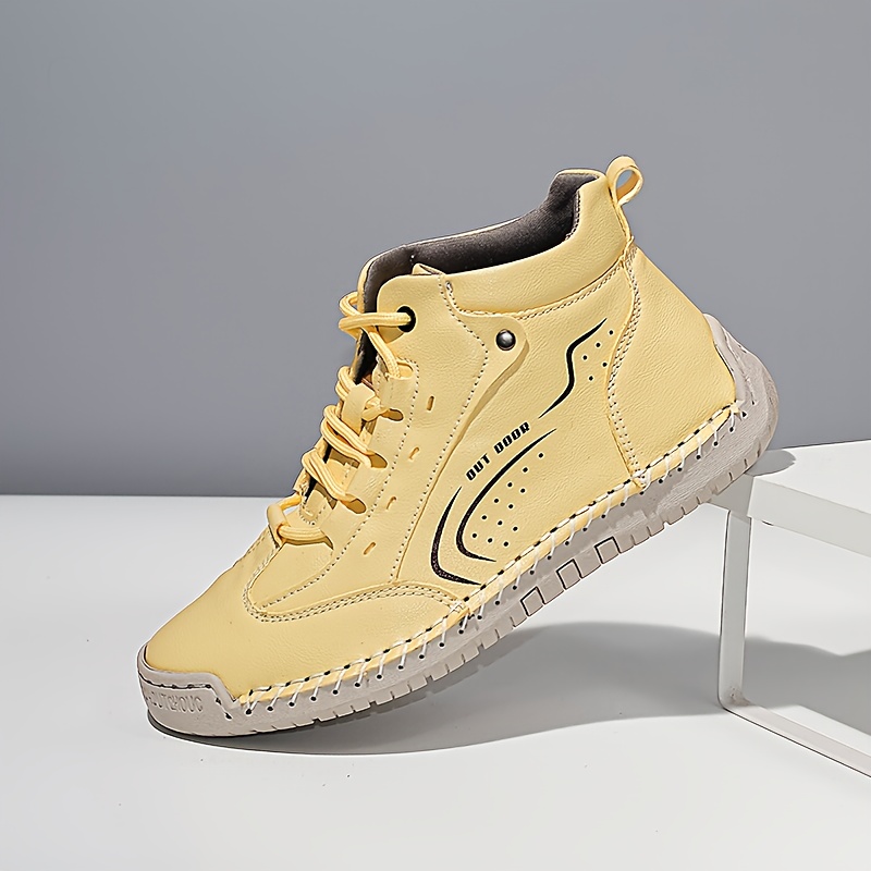Image of Women's Outdoor Casual Ankle Boots Fashion Lace-up Outdoor Boots