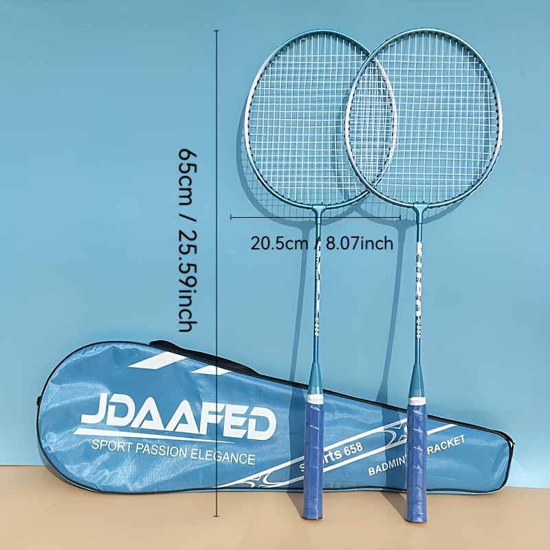 sporty and elegant badminton rackets in blue and pink celebrations like valentines day christmas halloween and new year details 6