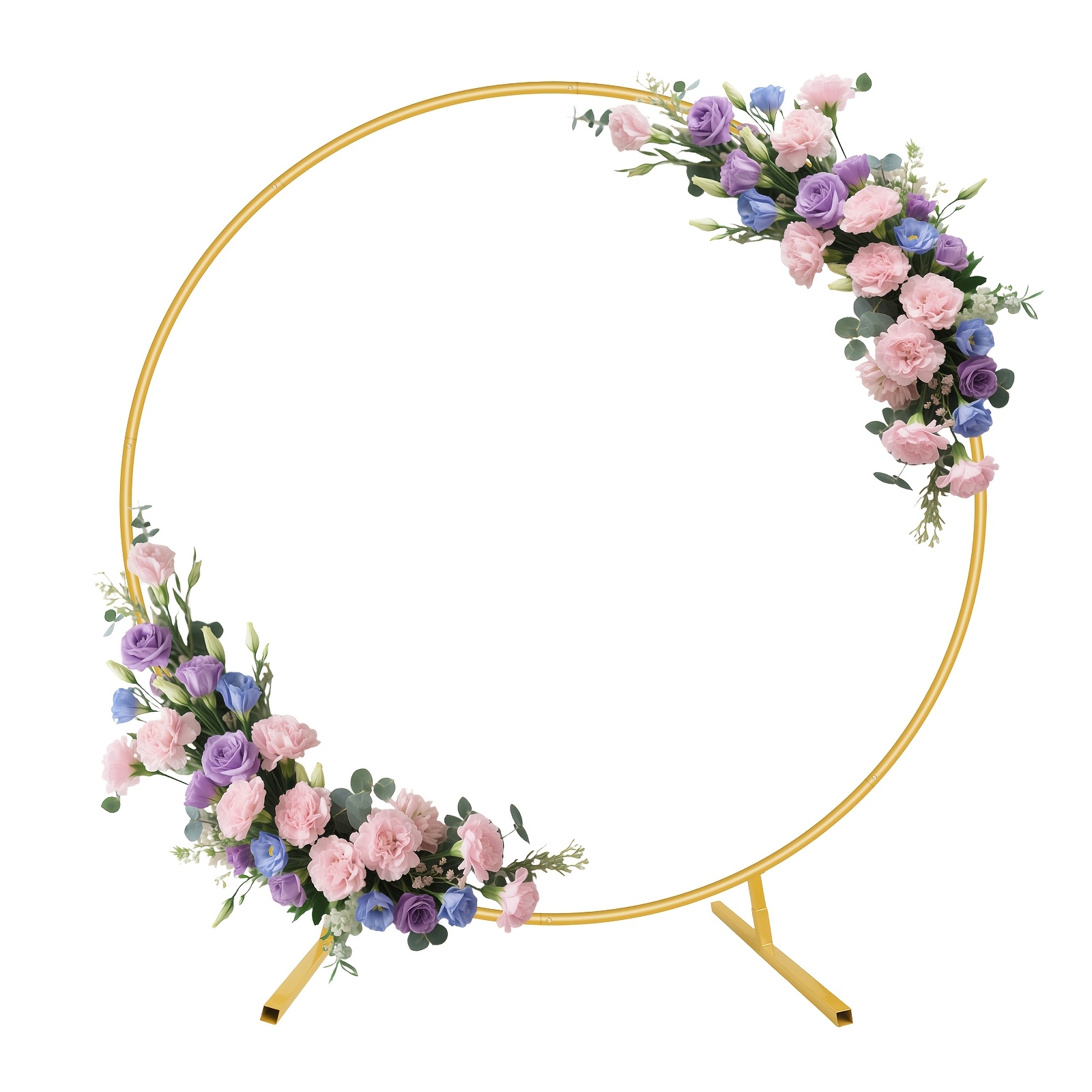 TEMU 220x220cm/200x200cm Arch Stand Set, Arches Frame With Base For Birthday Party, Wedding, Graduation Ceremony, Party, Father's Day, Mother's Day,