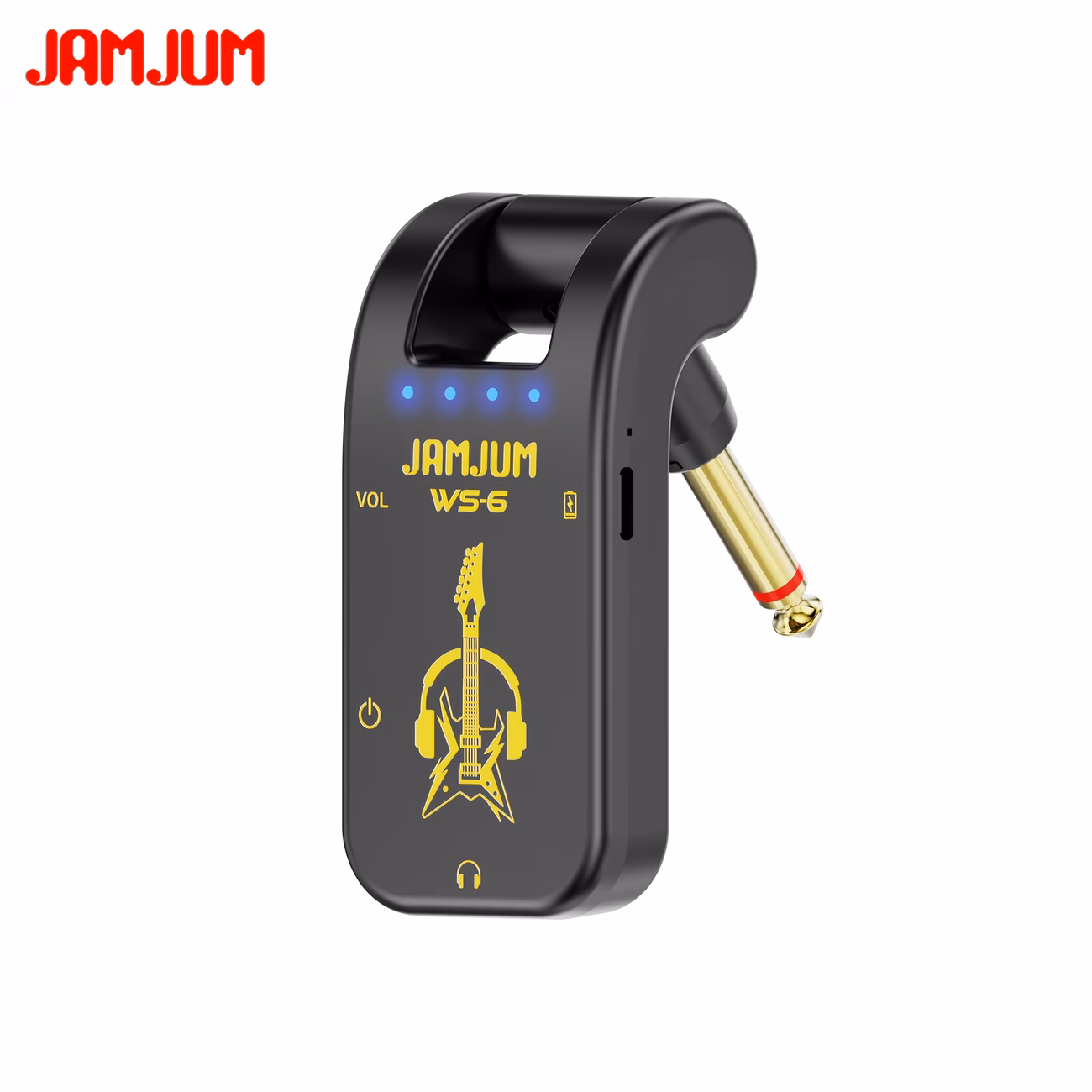 Guitar Headphone Mini Amp, Portable, Rotatable Aud...