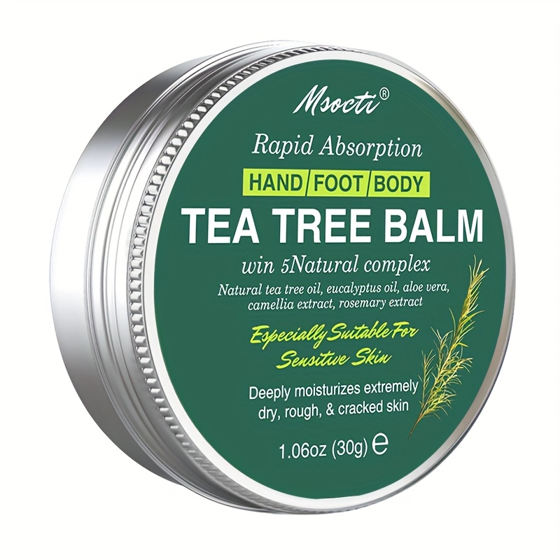 Image of Oil Balm, Suitable For Sensitive And Irritated Skin, Moisturizes Dry, Rough And Cracked Hands And Feet, Making The Delicate And Smooth, Contains Vitamin E Eucalyptus Shea Butter, Easily Absorbed