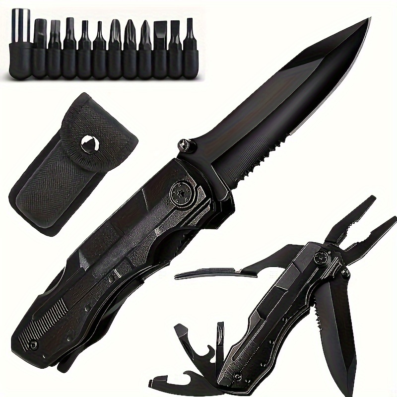 

Multifunctional Knife 16-in-1 Saw , , , Screwdriver, , , Suitable For Camping, Survival, Use, The For Men And Fathers