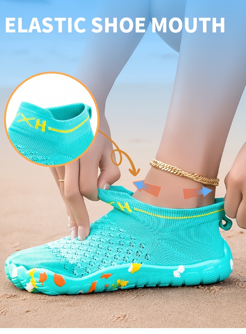 outdoor hiking womens water shoes comfortable and breathable suitable for swimming surfing rock climbing beach sports beach volleyball hiking   fashion sports and water activities for men and women couples Product details 5